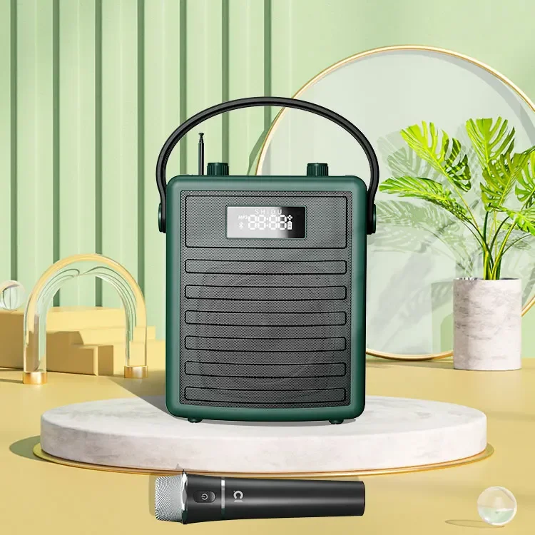 

H11 30W Outdoor Party Microphone Speakers Powerful Wireless Karaoke With Bluetooth Speaker