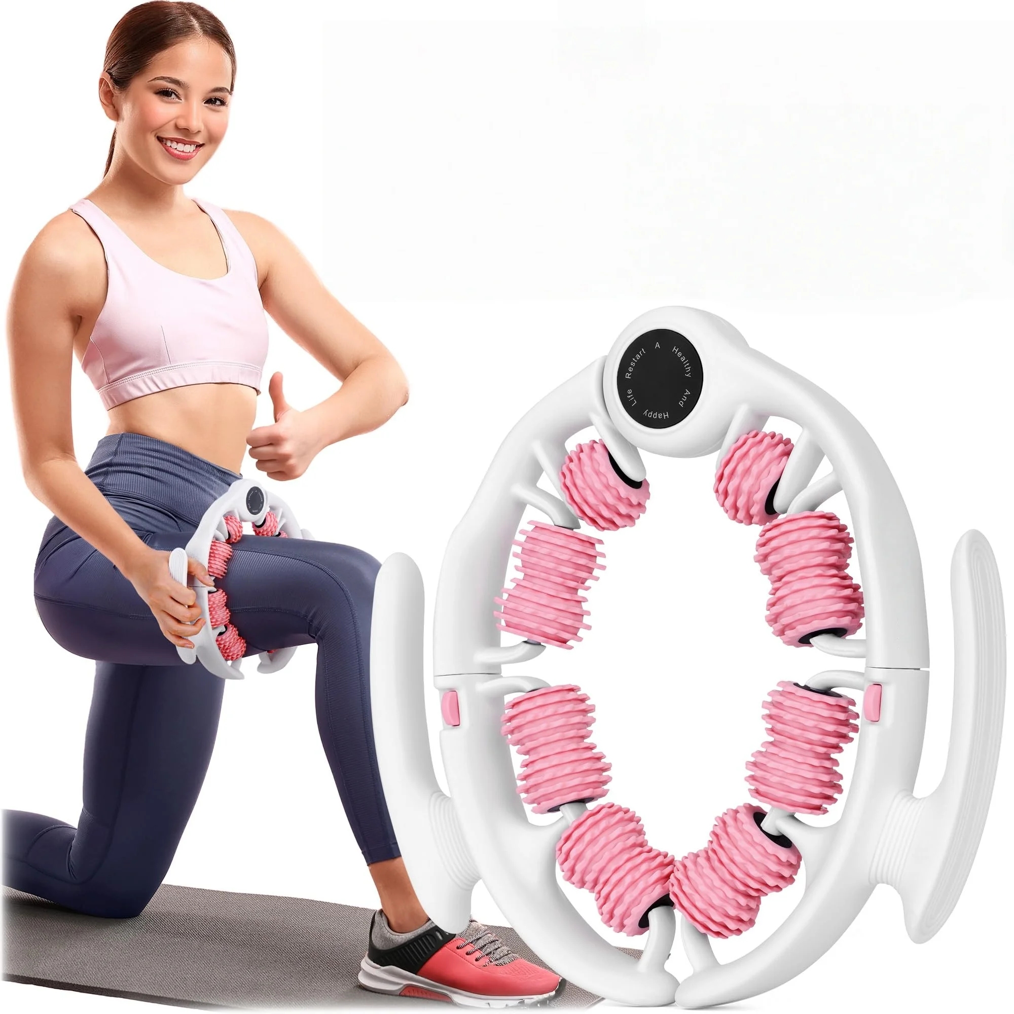 Leg Roller Massager Cellulite Massager Manual Muscle Massager Roller Multi-function Pelvic Floor Muscle Trainer Beauty Tools
