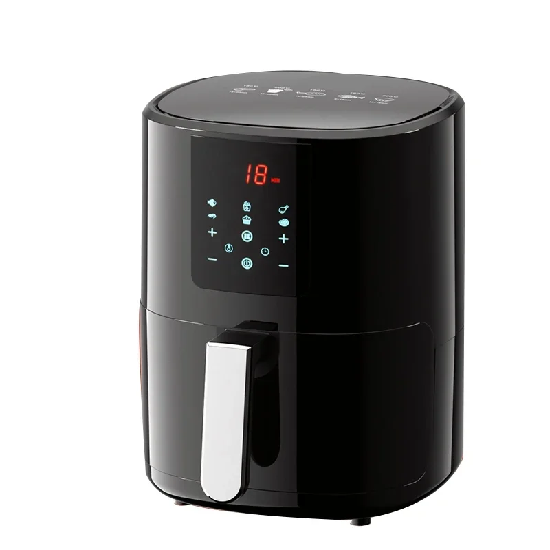 

1350W Portable Air Fryer 5L Capacity Non-Visible Fryer Household Opaque And Invisible Fryer Led Touch Screen Panel Air Fryer