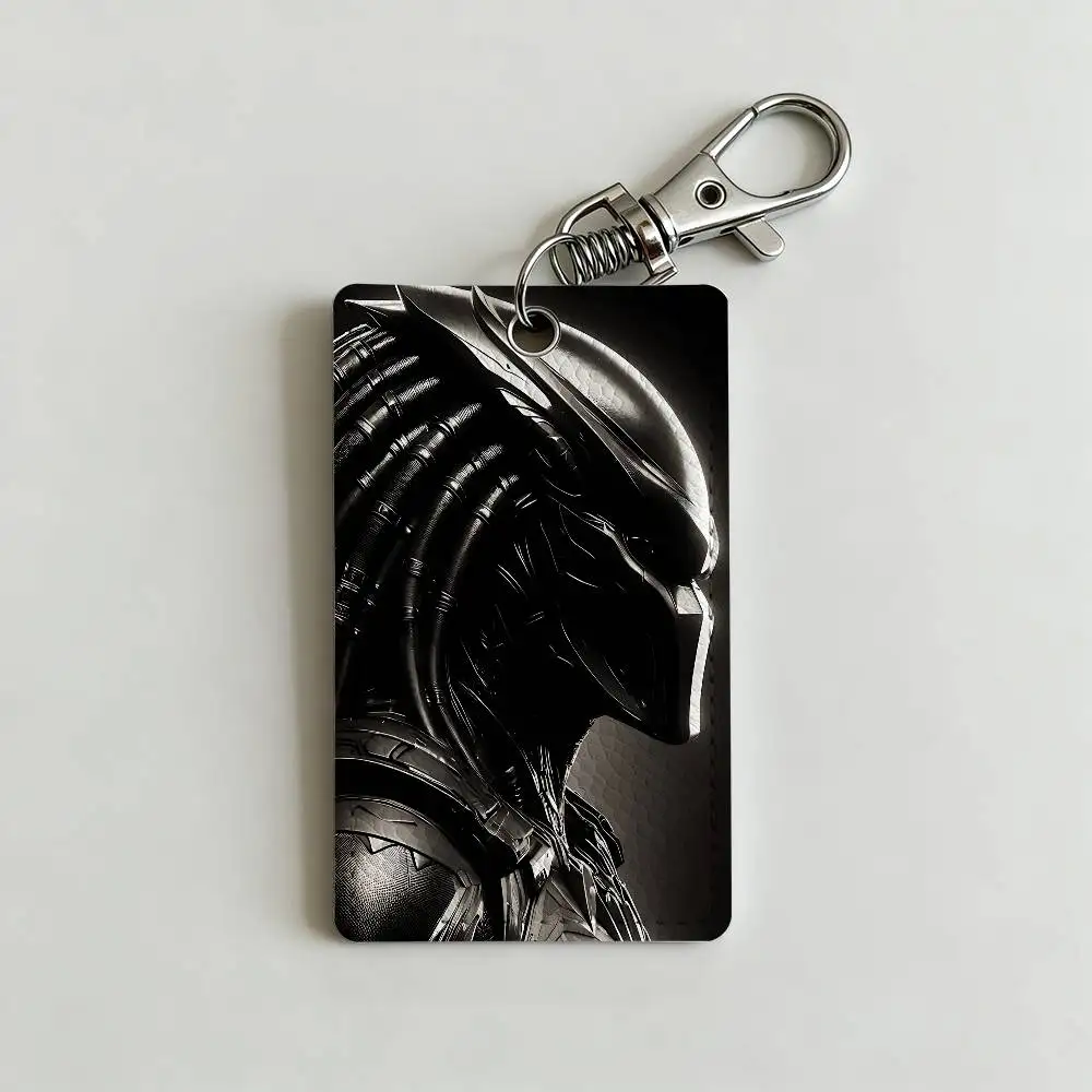 Cool The P-Predator Card Holder Keychain Badge Holder Card Pass Hang Rope Lariat Lanyard for Key Rings Accessories Gift