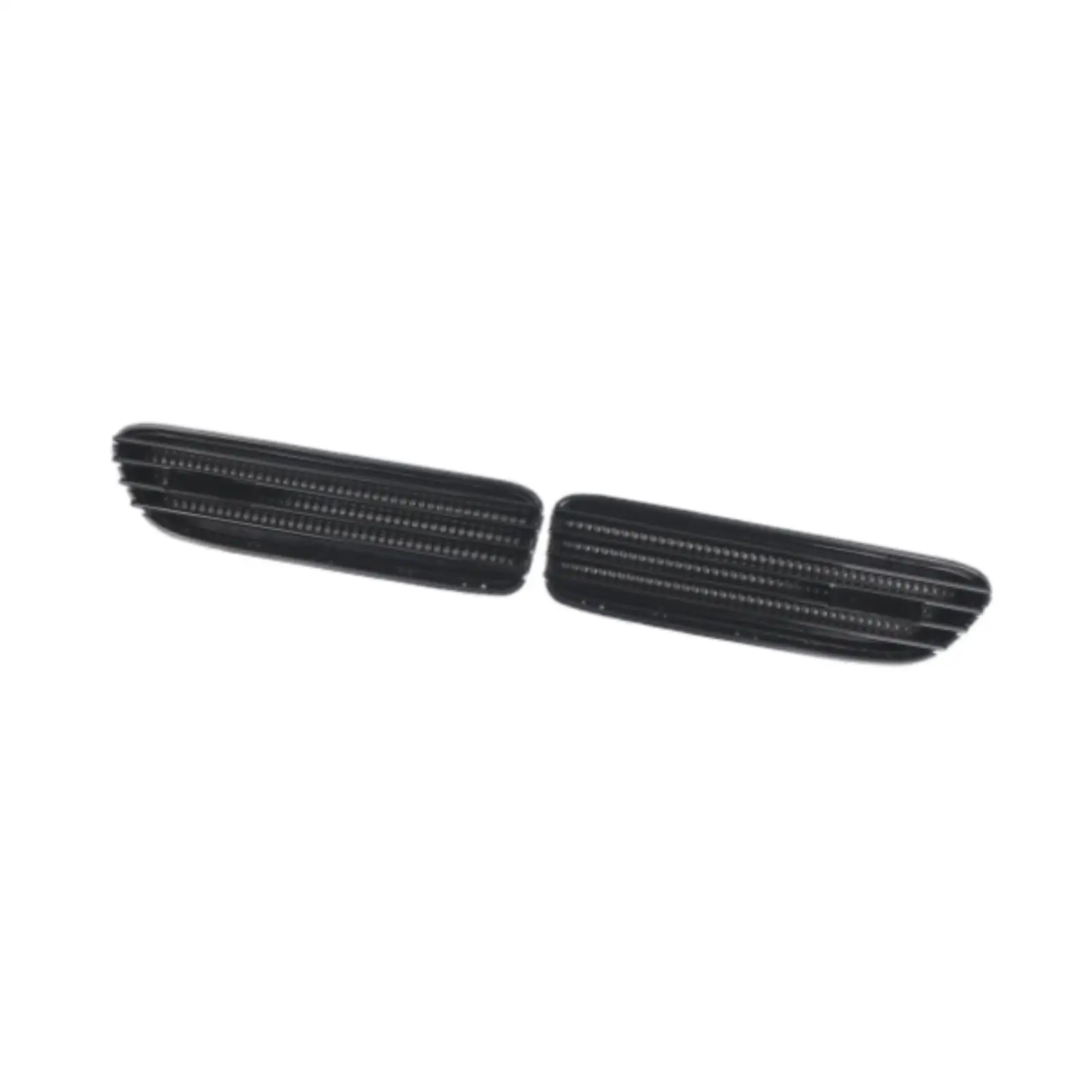 Side Fender Grille Set Glossy Black 51137895914 Spare Part Car Accessories Sturdy Easy Installation Replacing for E46 M3