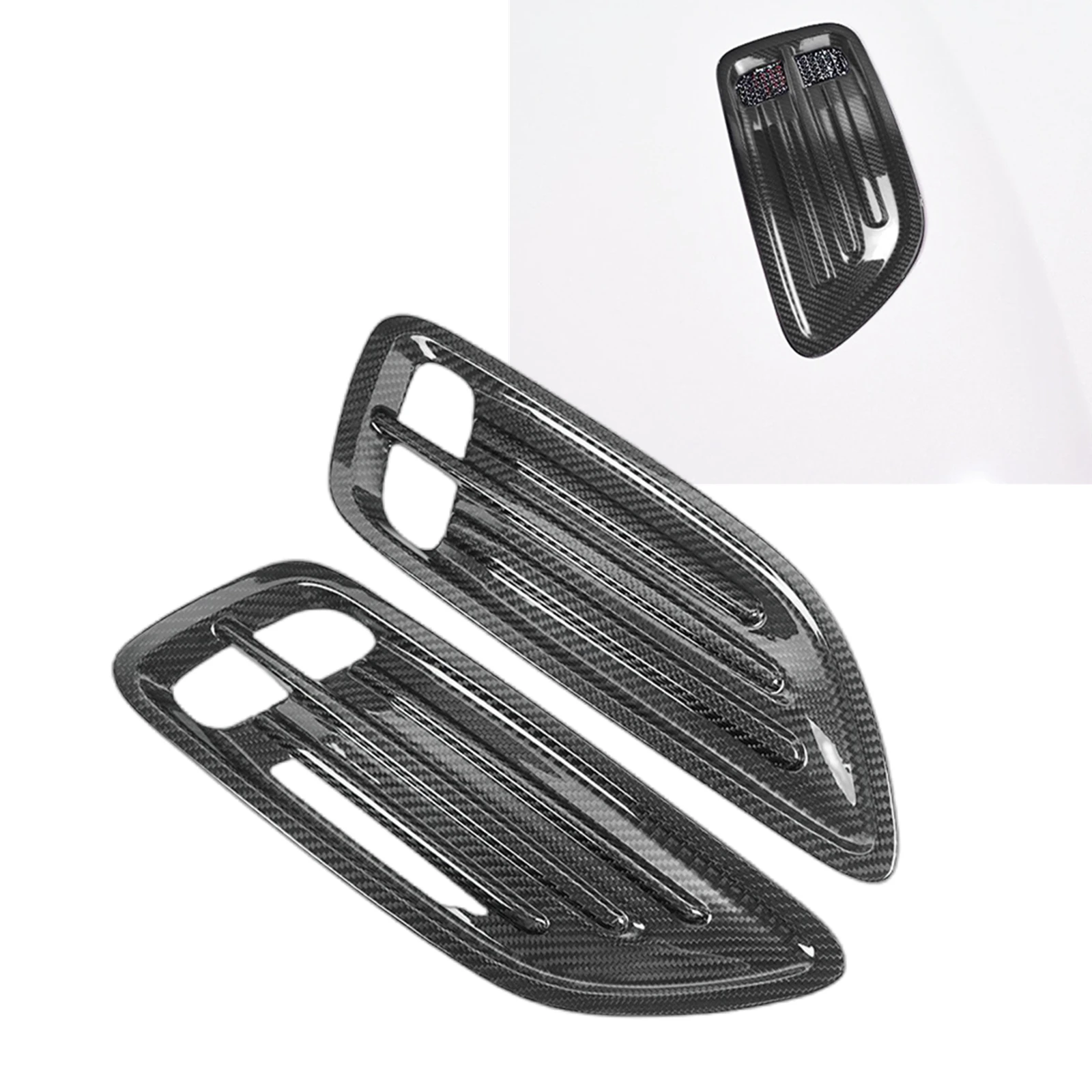 Front Hood Insert Trim Air Intake Vent Cover For Kia Stinger 2018-2023