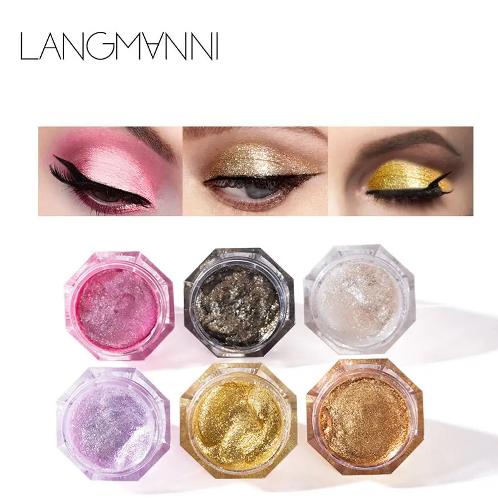 Diamond Eye Shadow Palette Prachtige glitter oogschaduw Glanzende glanzende markeerstift Shadow Shimmer Girl Eyes Makeup