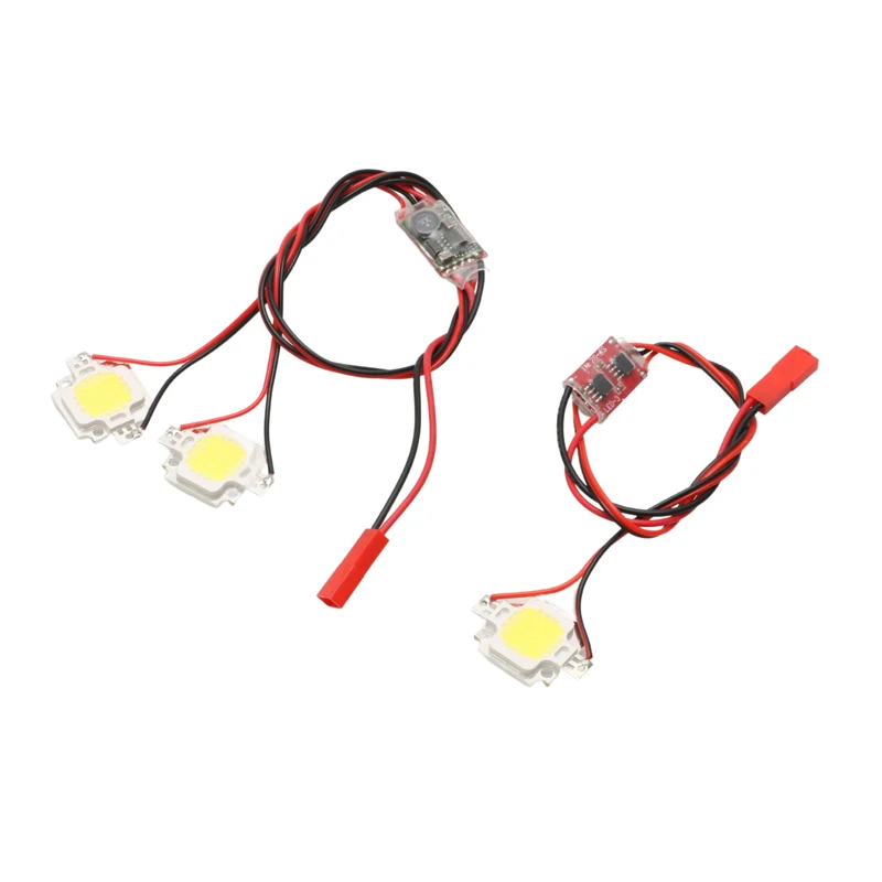 1 pz RC Aircraft FPV Quadcopter Single/Double Flash 10W Super Bright LED Strobe lampeggiante lampada luce di navigazione notturna 5V-26V