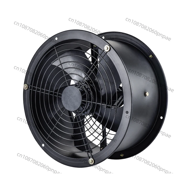 External Rotor Axial Flow Fan 220V Kitchen Special Silent Duct Fan Industrial High Speed Strong Exhaust Fan 380V