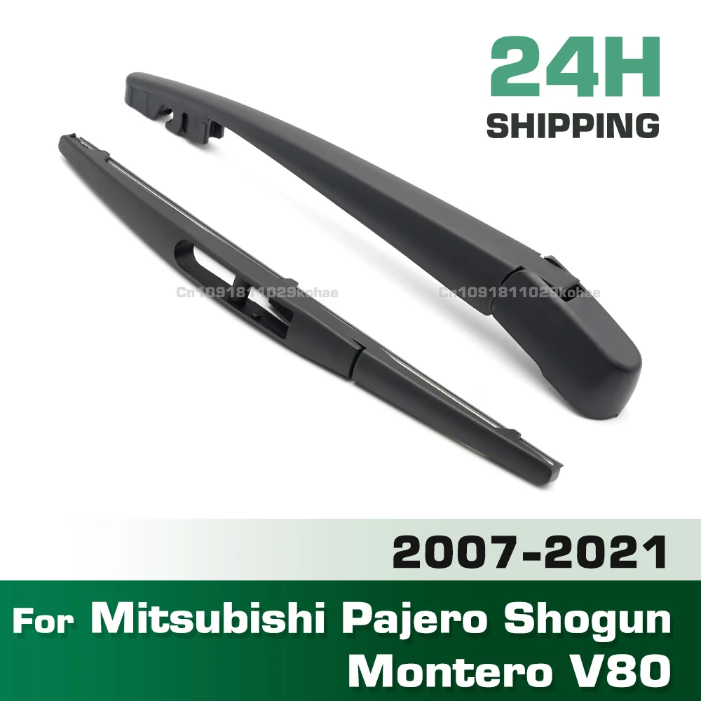 

GREATROAD Wiper Rear Wiper Blade & Arm Set Kit For Mitsubishi Pajero Shogun Montero V80 2007-2021 Windshield Windscreen Window
