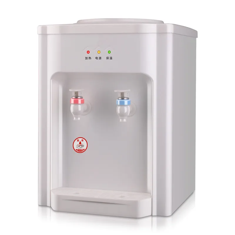 

#For Household 5-Gallon Mini Electric Desktop Water Dispenser Top Load With Cooling System Black Plastic Hot Cold Water Options