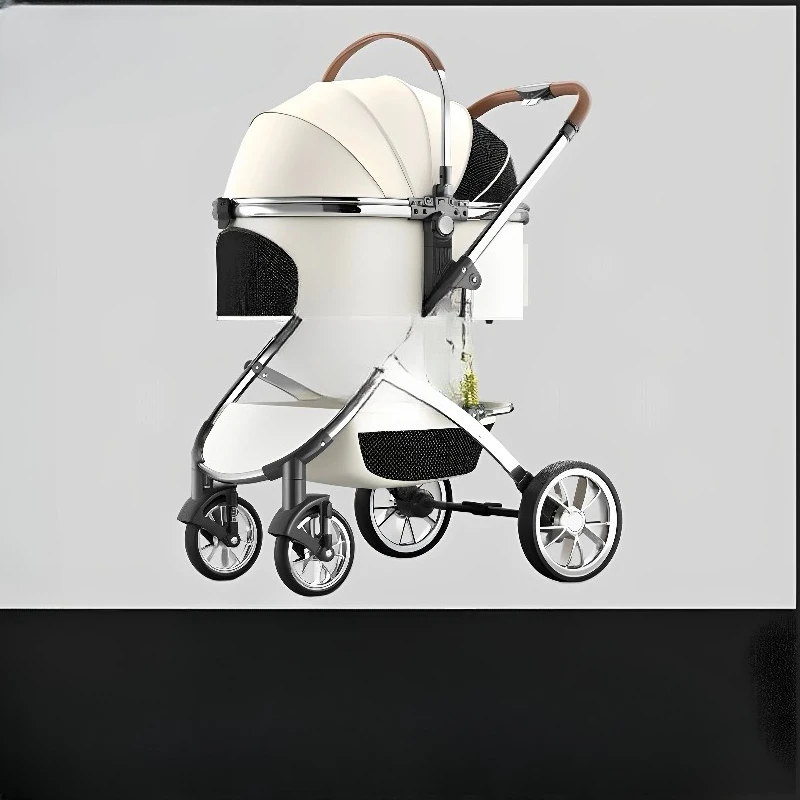 Small and Medium Teddy Dog Pet Carts Out Dog Carts