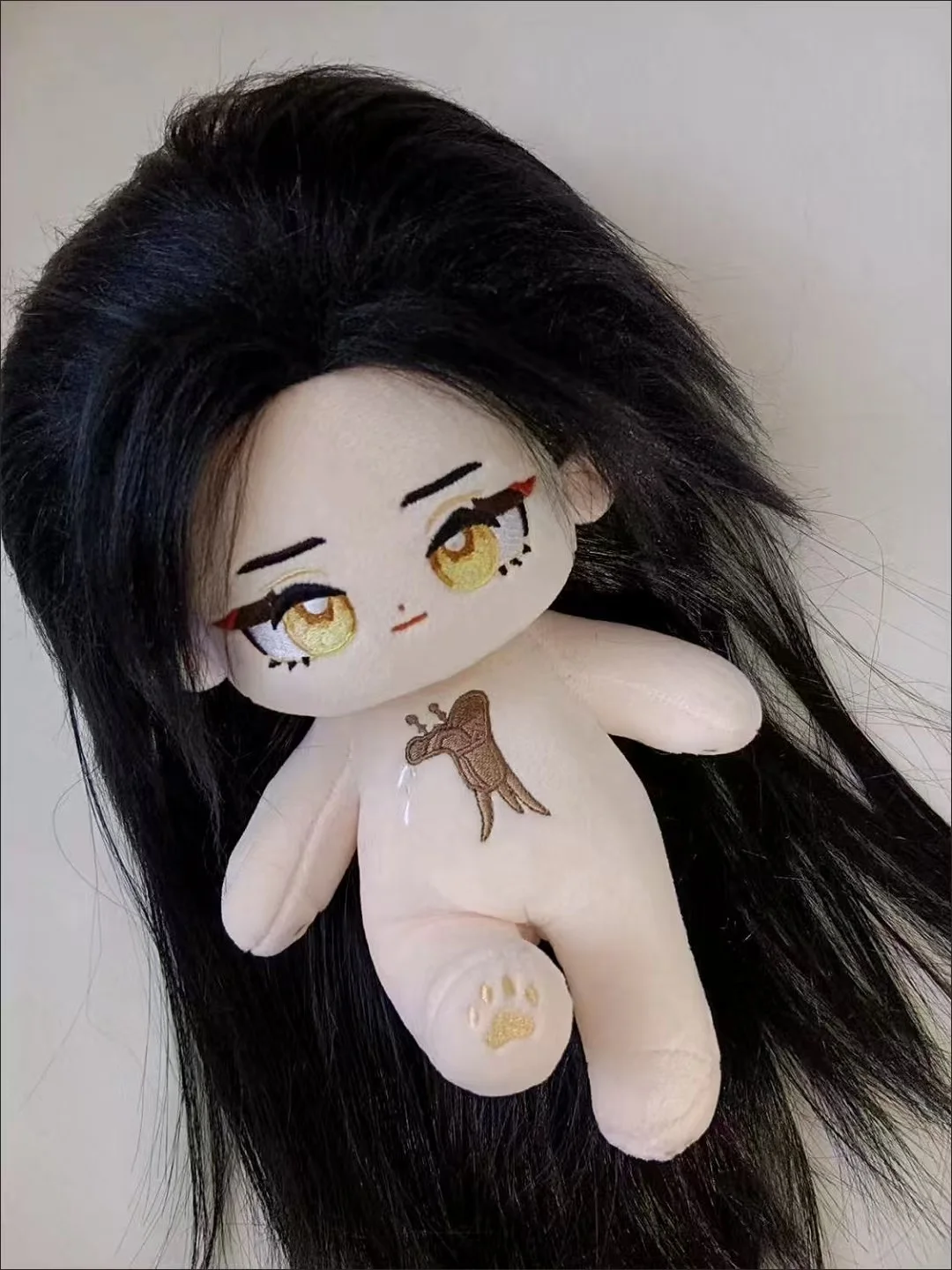 Stuffed 20cm Game Ashes of the Kingdom Liu Bian Cosplay Plush With Skeleton Dolls Toys for Fan Collection Plush Birthday Gift