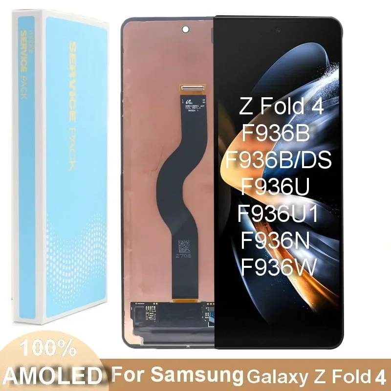 For Samsung Galaxy Z Fold 4 5G AMOLED Lcd Display Screen Z Fold4 5G lcd F936B F936B/DS F936U F936U1 F936N F936W Screen Digitizer