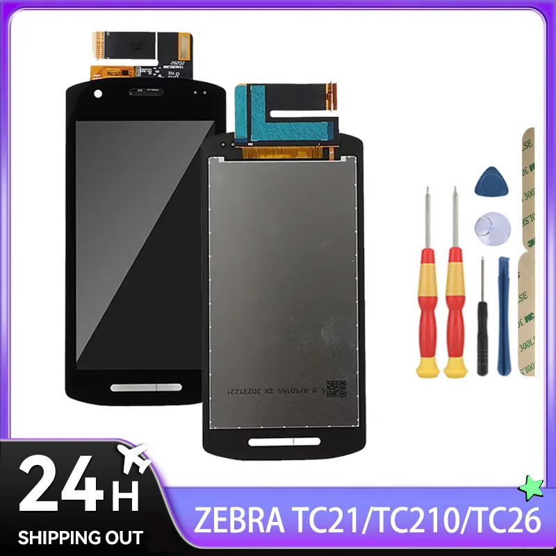 For ZEBRA TC21/TC210 /TC26/LCD Display + Touch Screen Full Assembly Replacement Parts With Tools