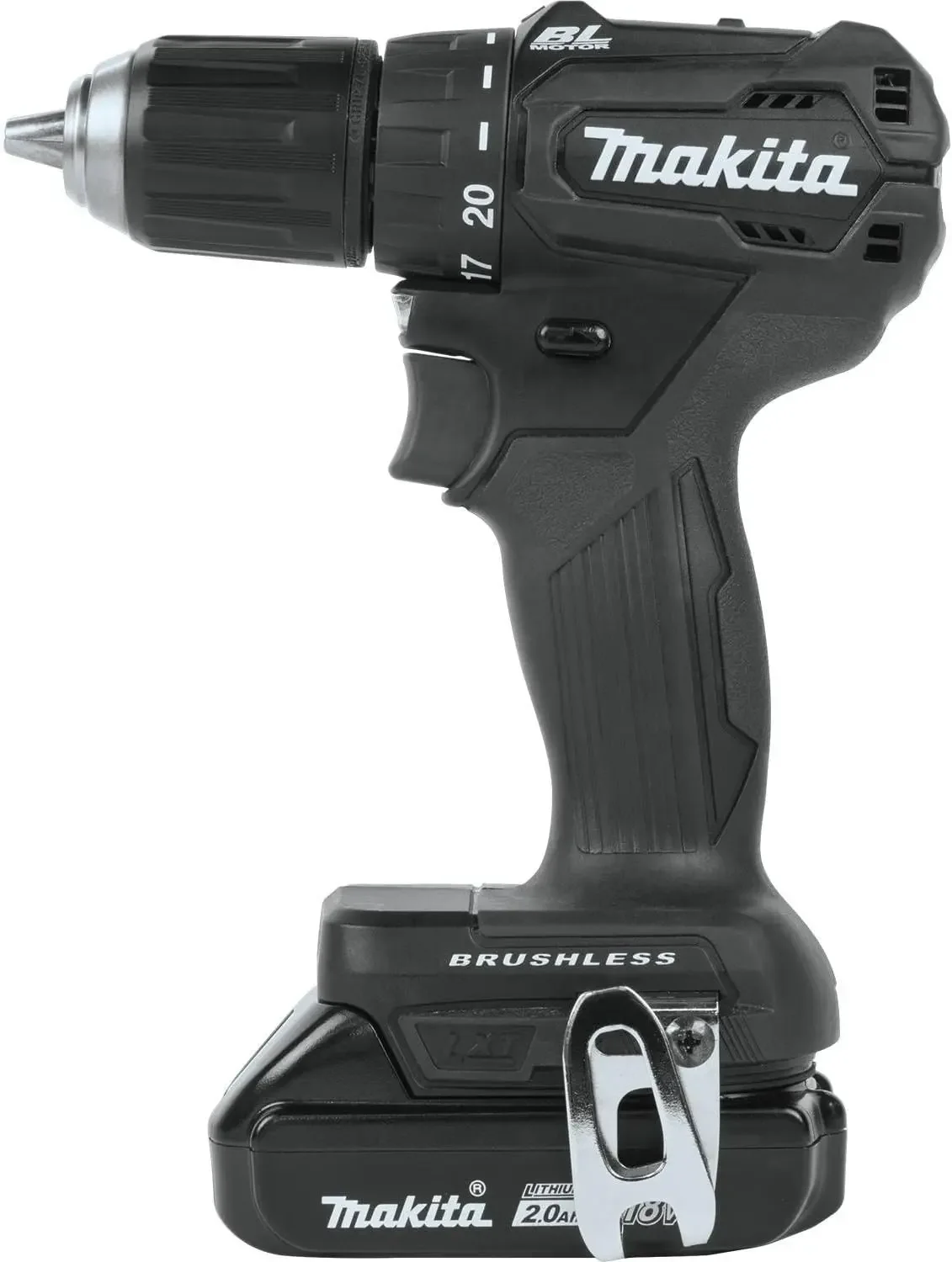 Makita XFD11R1B 18V LXT Kit de broca de driver sem fio sem escova subcompacto de íon de lítio de 1/2" (2,0Ah)