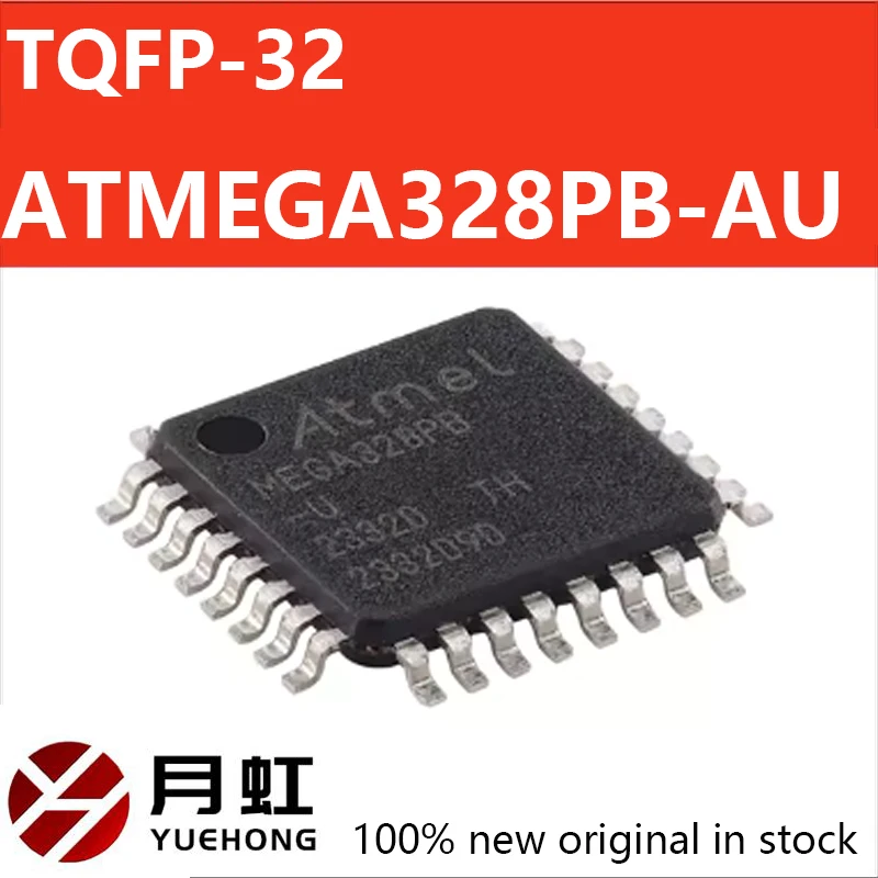 1/10/50pcs Original genuine ATMEGA328PB-AU TQFP-32 8-bit AVR microcontroller chip