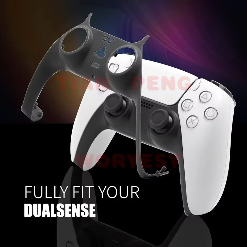 WYORESY precise decorative trim for Sony PS5 DualSense controller original standard handle personalized decoration strip
