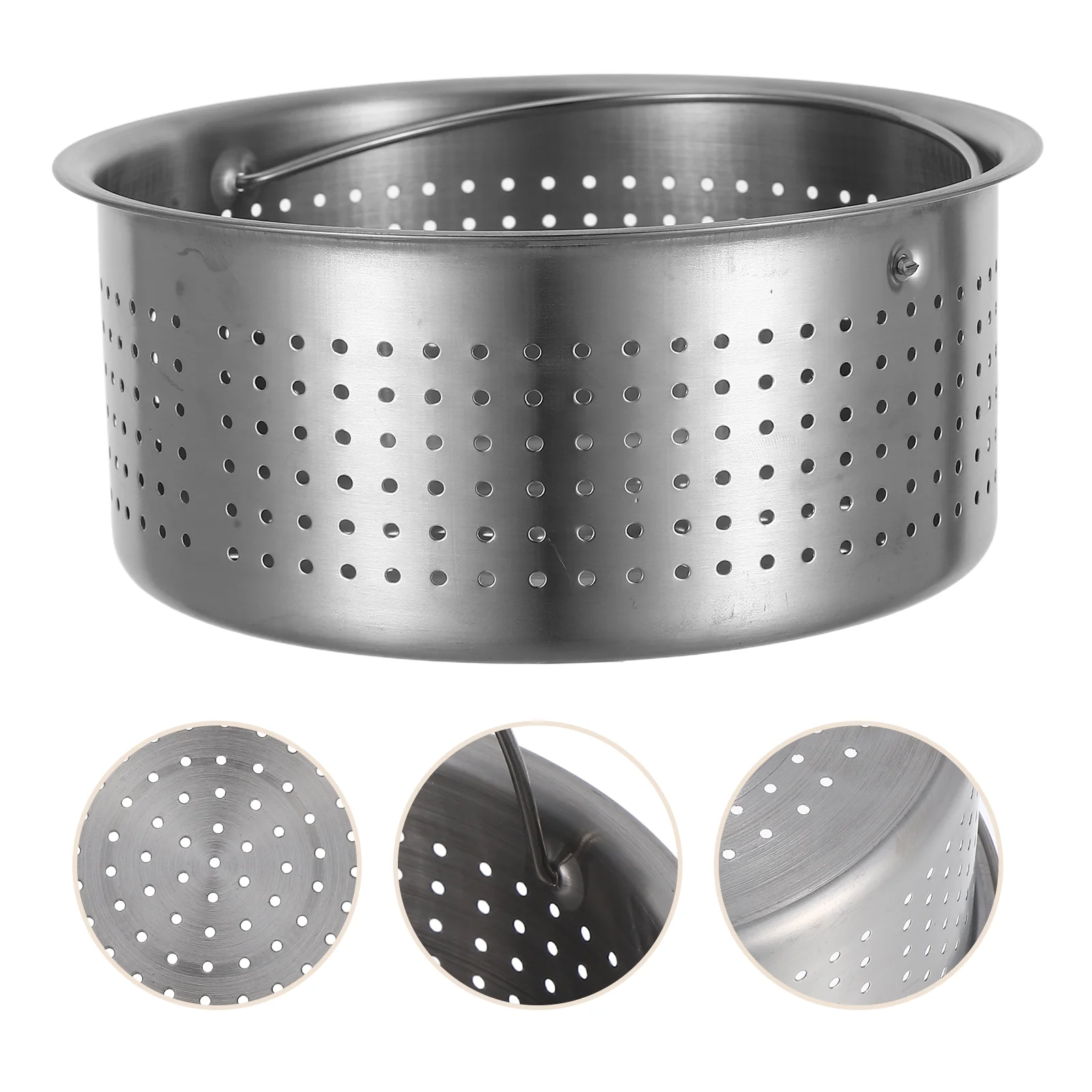 

Stainless Steel For Rice Cooker Replacement Insert Vegetable Dumpling Steamer 16.2Cm Kitchen Accessory Food Steaming Pot Steamer