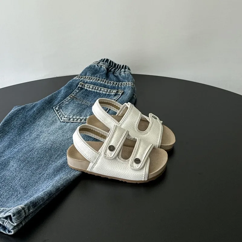 Mädchen Strandschuhe Offene Zehen Weiche Kindersandalen Koreanischer Stil Vielseitig 2026 Sommer Neue Kinder Prinzessinnen-Schuhe Lässig Rutschfest – Detail 5