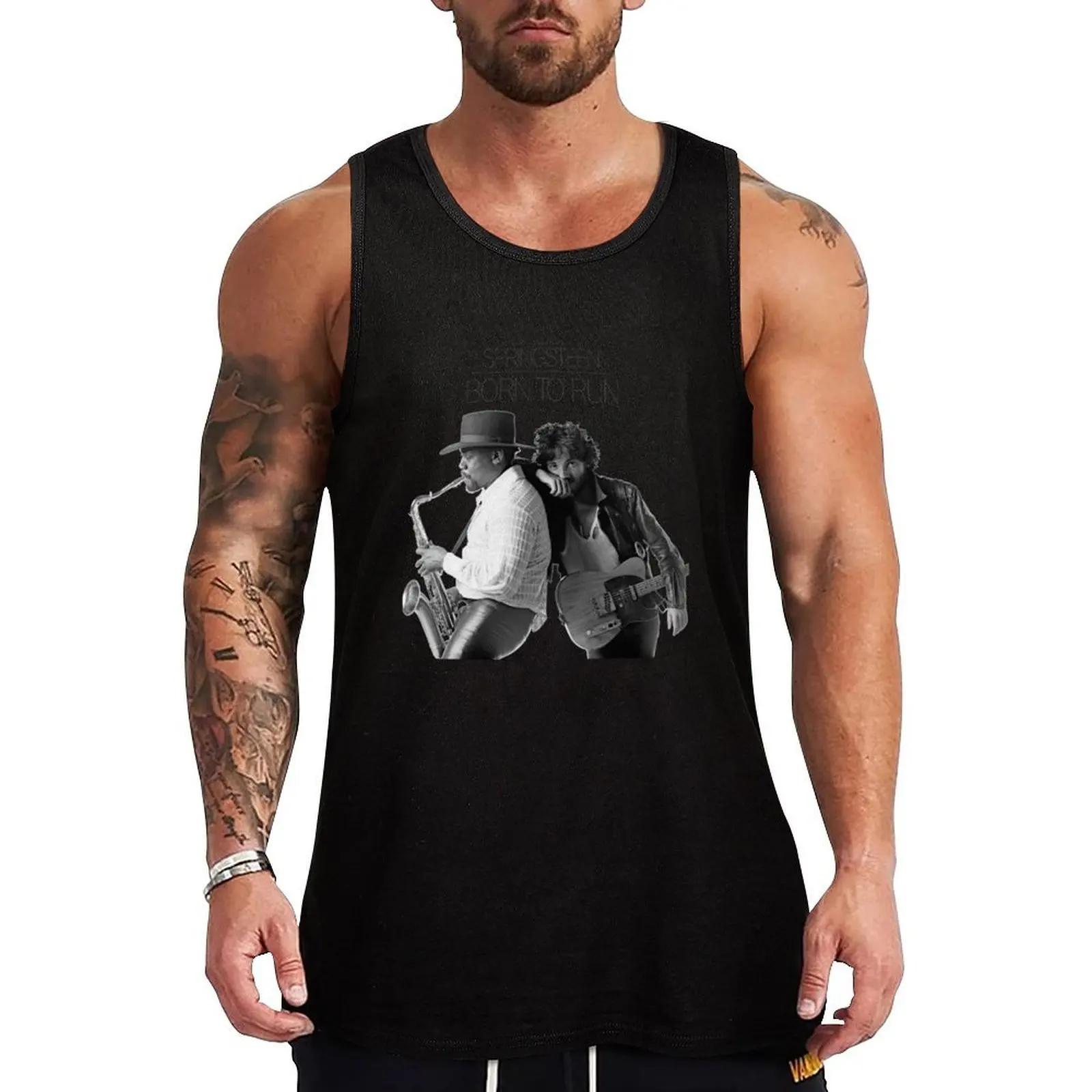 

Born to run (HQ) 1 Tank Top Vests vest men T-shirt sports t shirts
