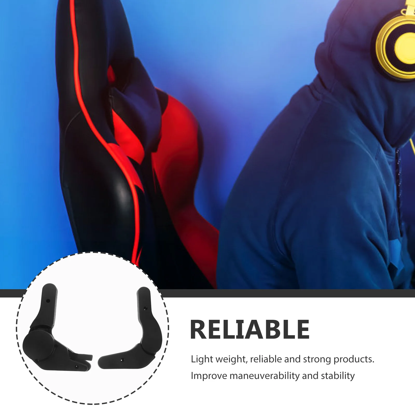 

Gaming Chair Adjuster Seat Back Angle Racing Professional Durable New Control Arm Easy Install High Quality Aftermarket 180