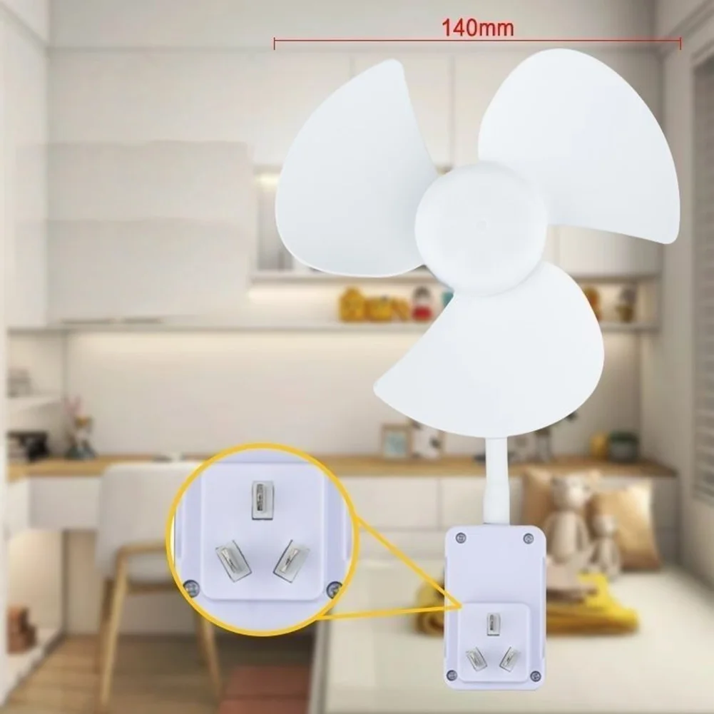 1PC Five-Blade Indoor Ceiling Socket Fan With Switch, Strong Airflow And Quiet Operation For Home, Bedroom Or Office Cooling