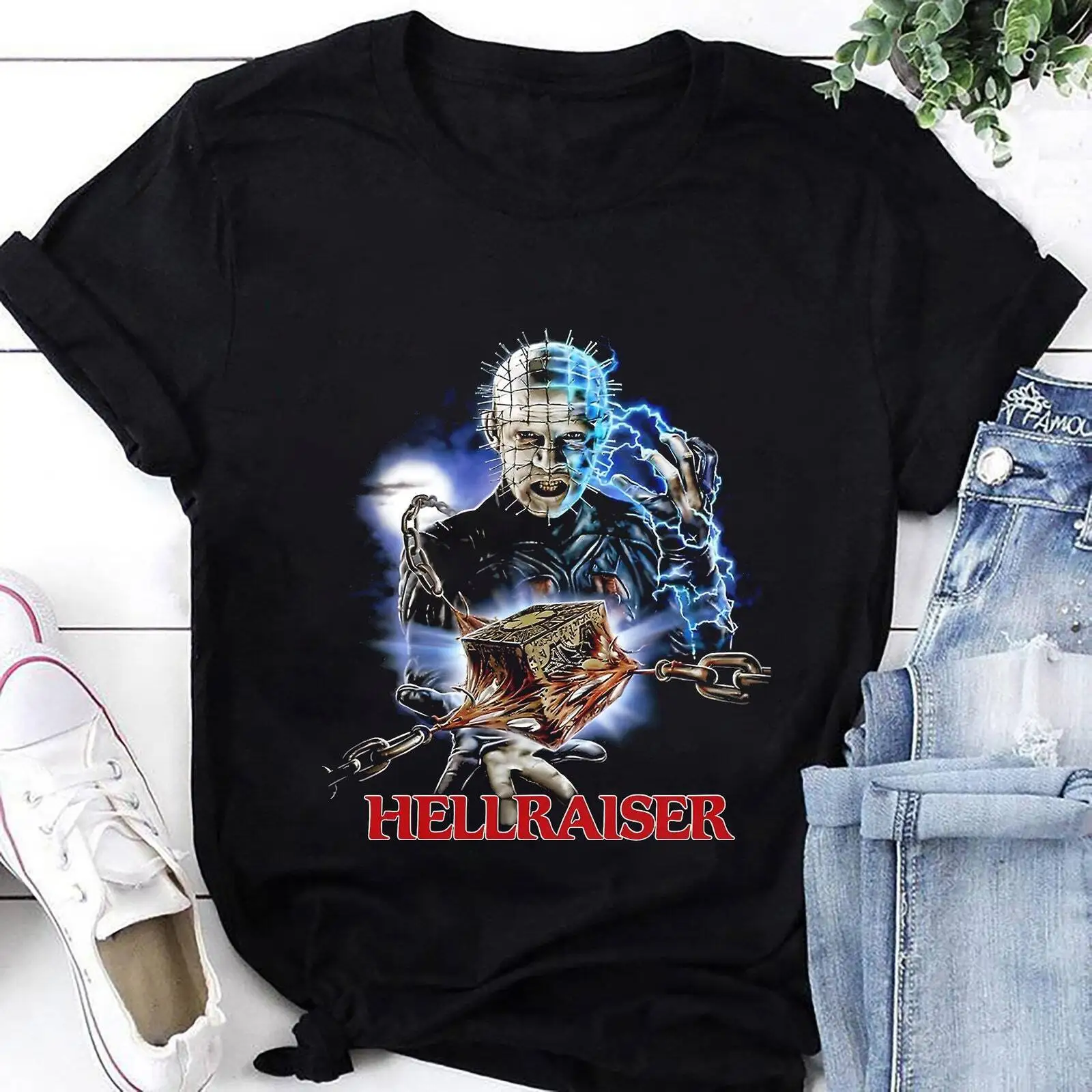 Hellraiser Movie T-Shirt Graphic Tee