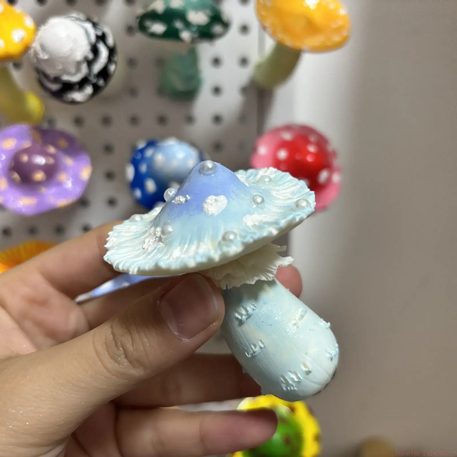 

New Handmade Clay Mushroom Fridge Magnets – Spring Limited Edition Magical Fantasy Mushroom Decoration
