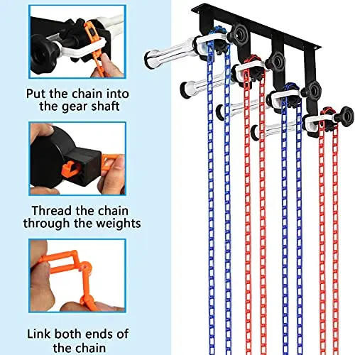 

Wall Mount Roller System 4 Support Rollers, Manual Photo Background Ceiling Holder Photography Backdrop