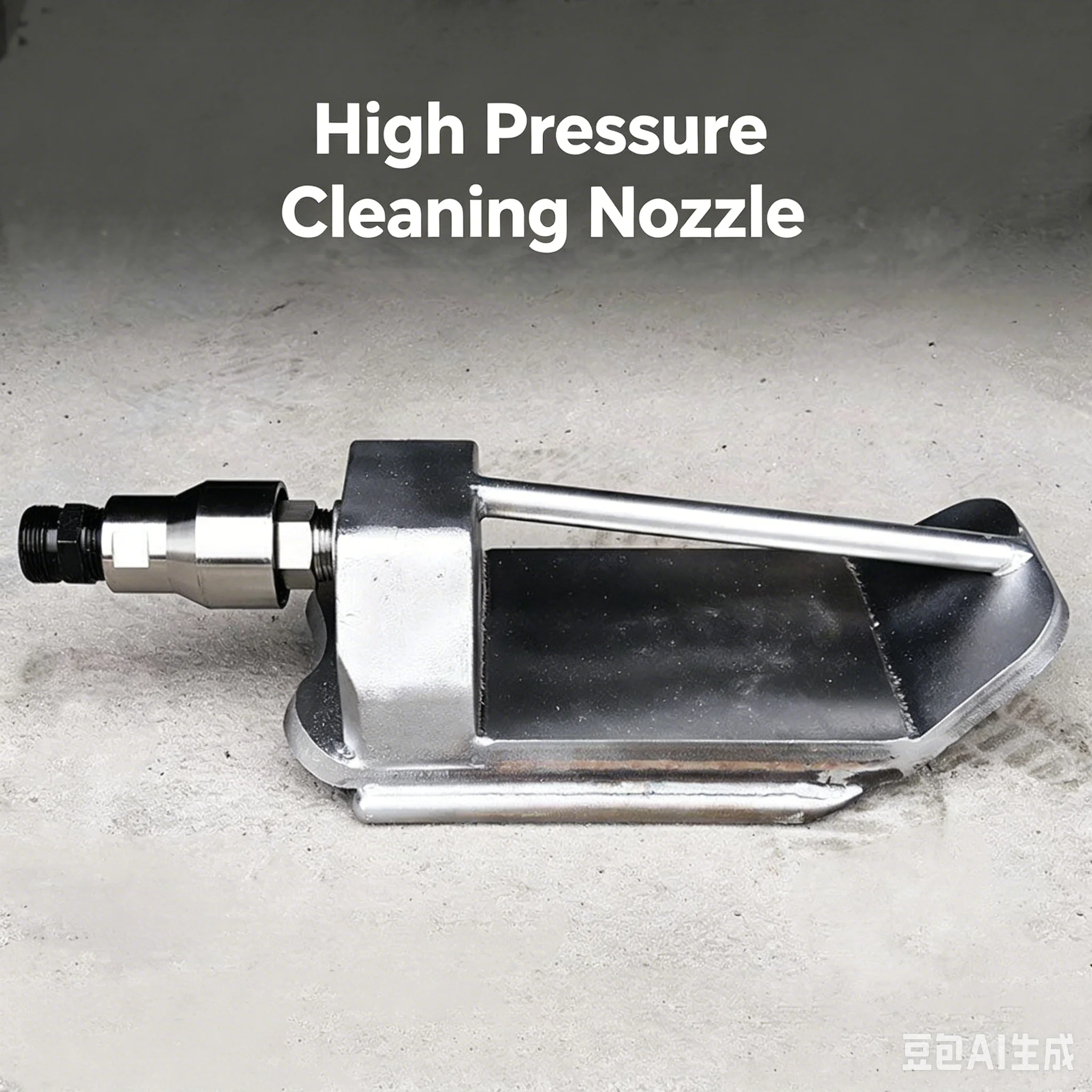 Stainless Steel High Pressure Boat Nozzle Sewer Jetter Drain Cleaner for Pipe Dredging Sewage Pipeline Cleaning Water Jet Nozzle