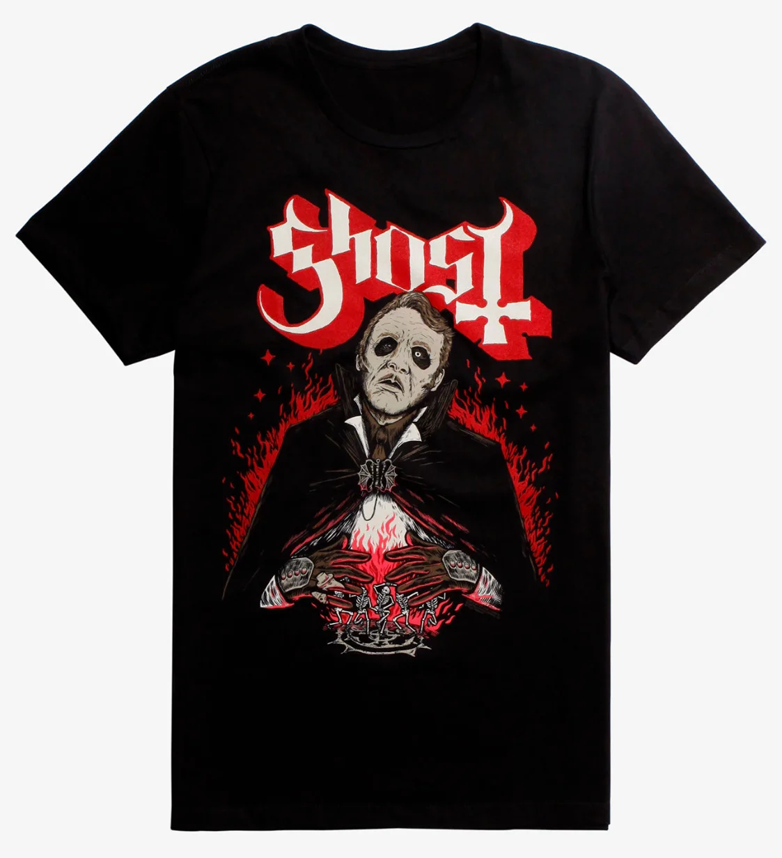 Ghost B.C. PAPA EMERITUS CARDINAL COPIA T-Shirt NEW Metal Band 100% Authentic