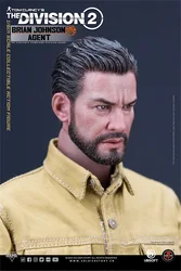 1/6 SoldierStory SSG-005 US. Player Johnson Agent Man Head Sculpt with Sunglasses Hat Watch Fit 12