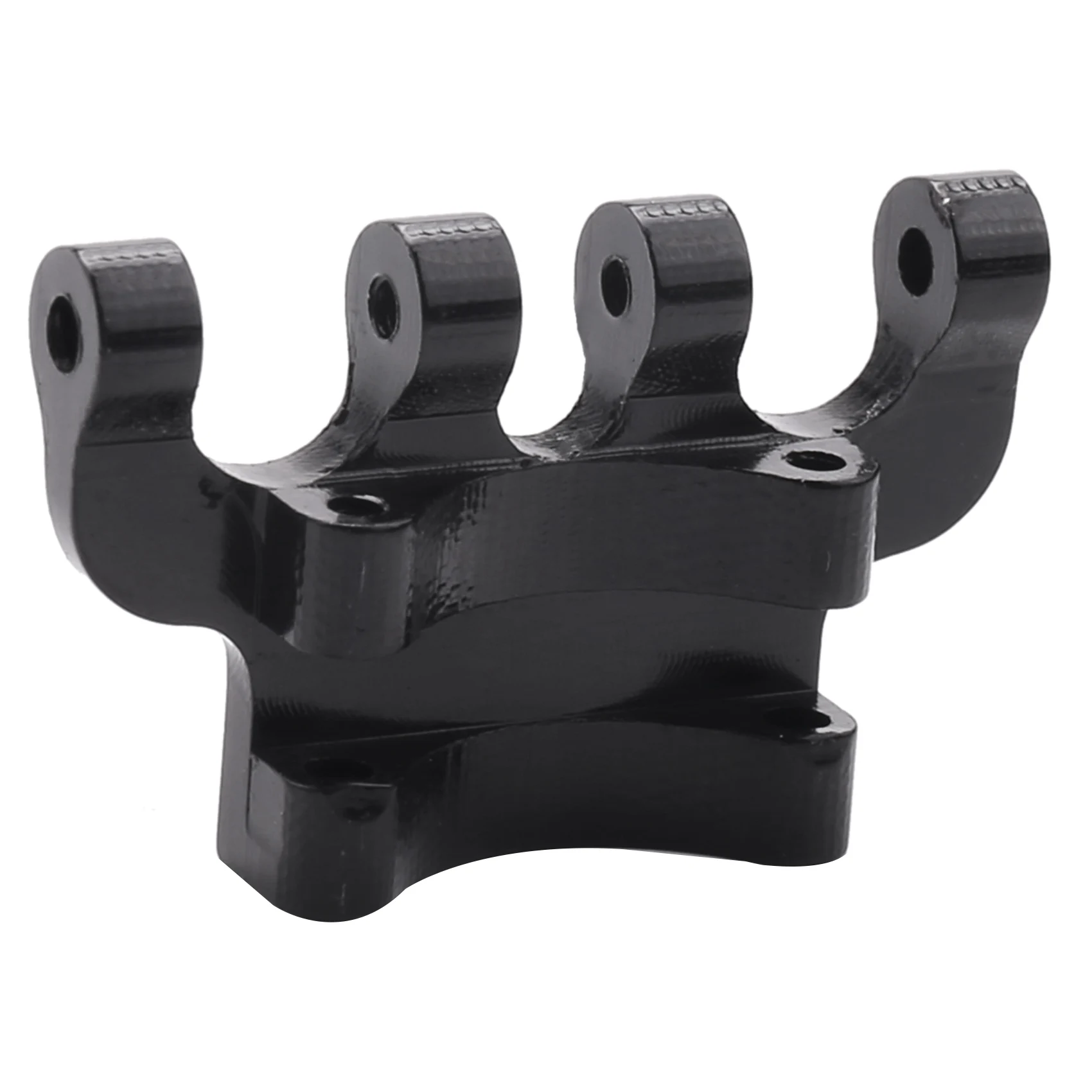 Base de montaje de enlace superior de armazón de eje trasero de Metal para Axial SCX24 90081 C10 1/24 coche trepador de control remoto piezas de mejora Accesorios