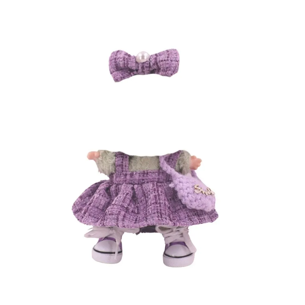 

Fashion Multi Color Doll Clothes Replacement Handmade for Dress DIY Plush Toy Decoration Cotton Doll