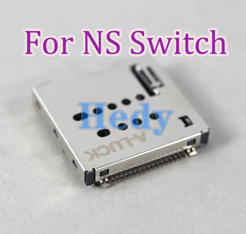 1 قطعة بطاقة الألعاب استبدال فتحة المقبس ل نينتندو سويتش NS لعبة خرطوشة المقبس إصلاح أجزاء