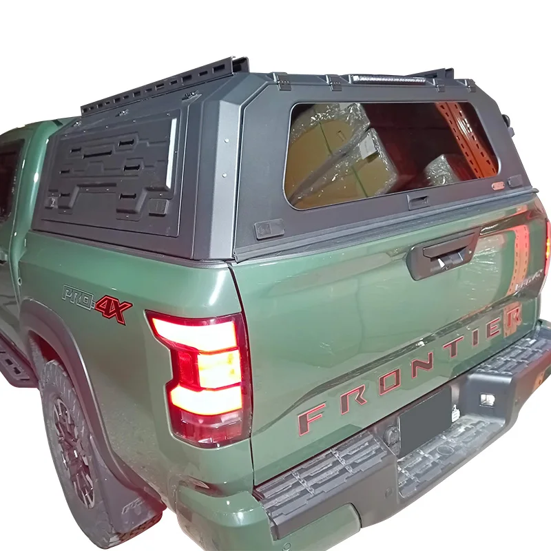 

For 2023 Frontier Manganese Steel Split Three-door High Cover Rear Box Cover Modification Accessory Rainproof Canopy Cover