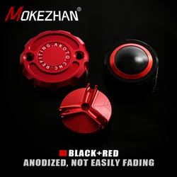 Motorcycle Accessories Rear &Front Brake Fluid Reservoir Cap Oil Filler Cap For Street Triple 765 R/S/RS 765R 765RS 765S 2024+