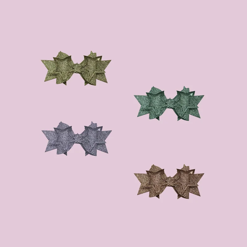 Dx02 4-inch Split Lovely Bow Wooden Cutting Die  Is Suitable For Most  Machines