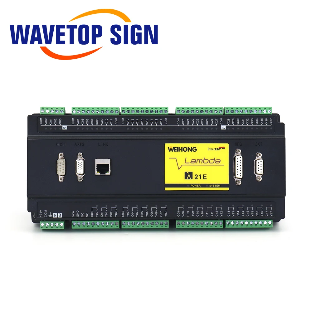 WeiHong Pulse Laser Control System Lambda21A+NC65C/PM95C Bus Control System Lambda21E+NC65C/PM95C For Water Cutter / Wood Cutter