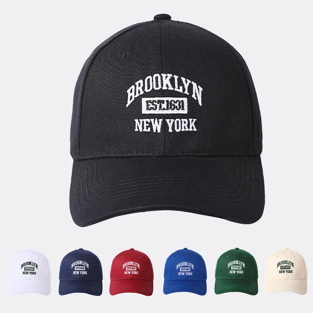 

Hip Hop Letter Embroidered Baseball Cap for Women Spring Summer Outdoor Sunscreen Unisex Snapback Hat Sports Casual Men Hat