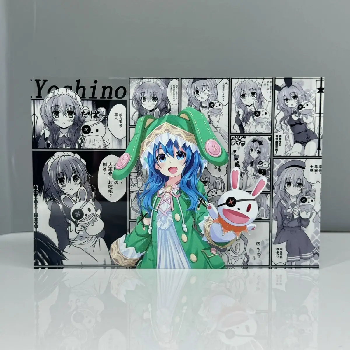 تاريخ لايف Tohka Kurumi Himekawa Yoshino Mayuri حامل أكريليك محيطي أنيمي مخصص طوب أكريليك عالي الشفافية #4