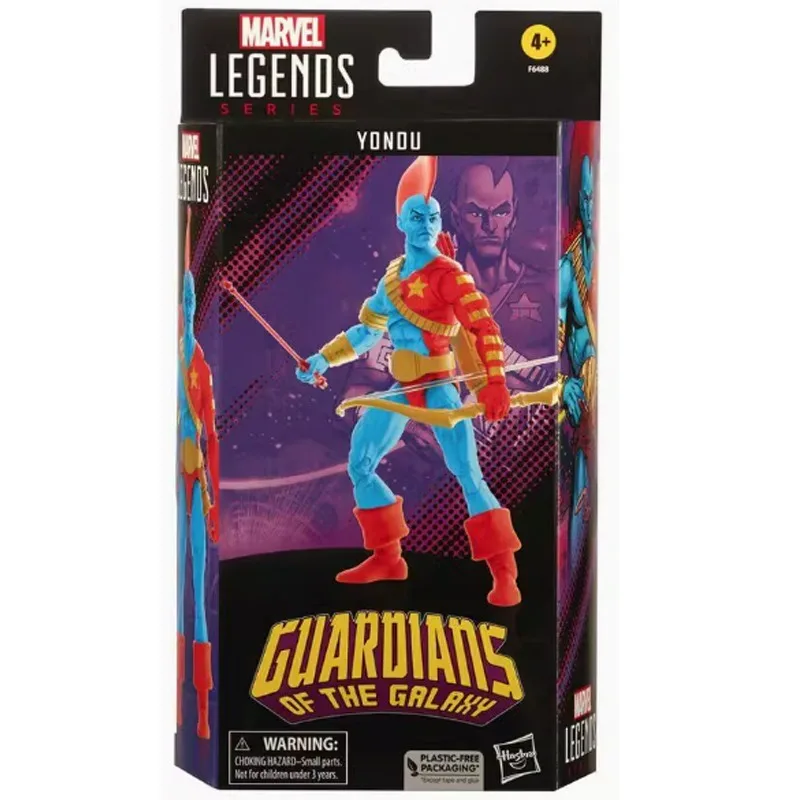 Hasbro Yondu Star Lord Guardians of The Galaxy Marvel Legends Series 6 INCHES Original Anime Action Figure Model Toys