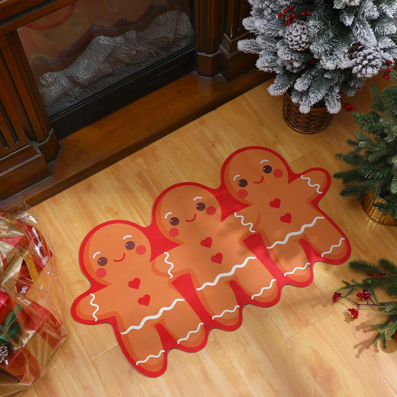 

VIKAMA Simple Diatom Mud Floor Mats Bathroom Bathroom Toilet Doorway Water-Absorbent Non-Slip Foot Mats Home Decoration