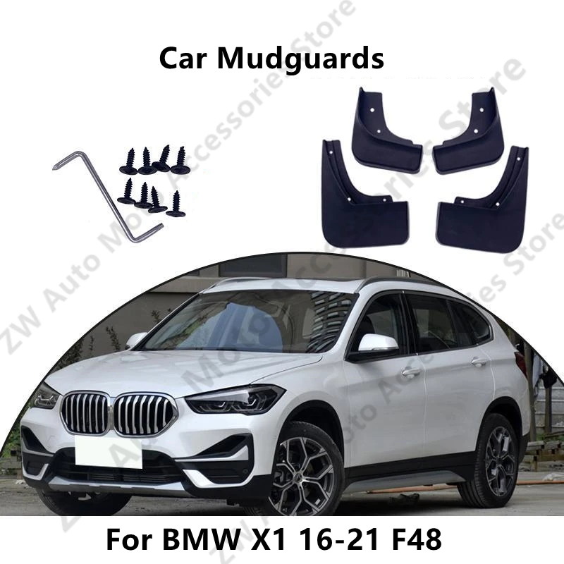 

Car Mudguards For BMW X1 16-21 F48 Mud Guards Fender Flare Mudflaps Exterior Parts Auto Accessories Refit