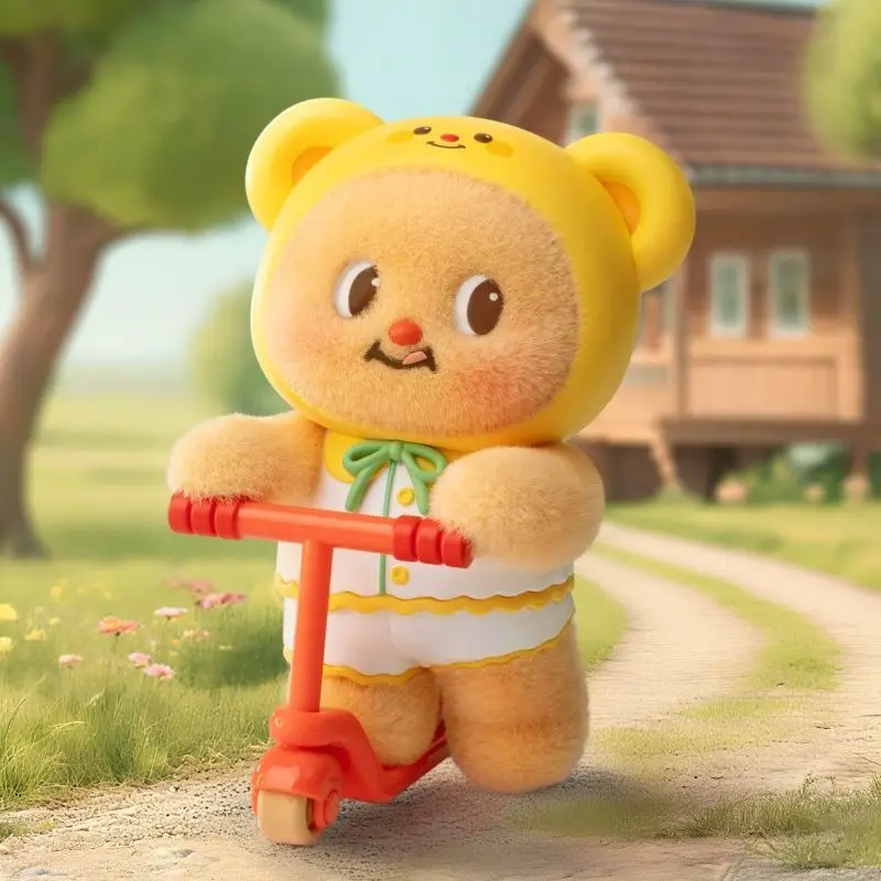 ตุ๊กตา TOYZERO รุ่น Butter Bear Little Wishes Series กล่องสุ่ม ตุ๊กตาฟล็อกกิ้ง ของสะสมอนิเมะ ของตกแต่งโต๊ะ ของขวัญสำหรับเด็กผู้หญิง
