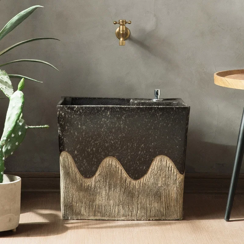 Fregona larga y estrecha para el hogar, fregona de tamaño y tamaño para exteriores, lavabo de piscina, balcón, nuevo