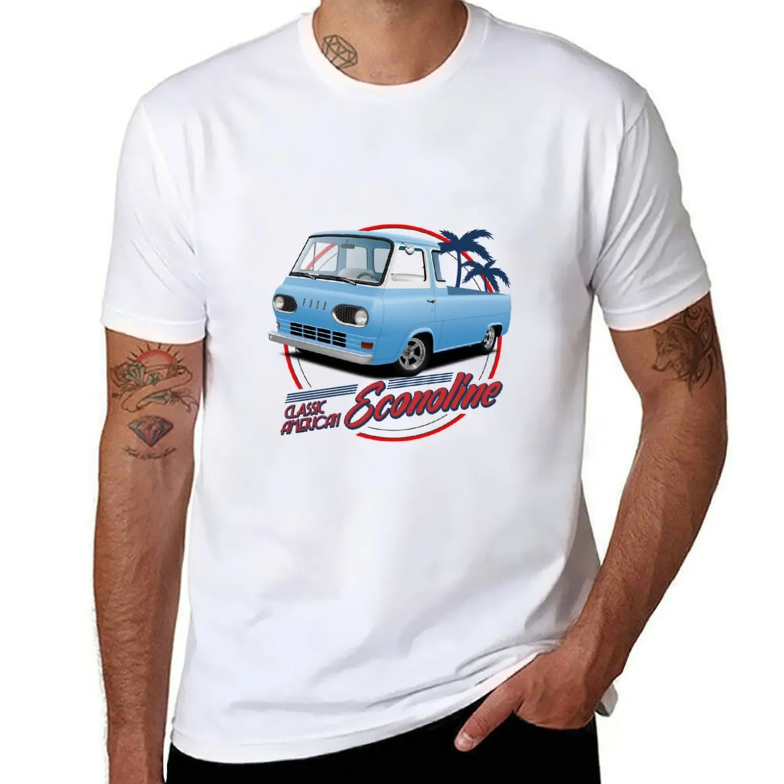 

Classic Econoline T-Shirt t shirts for man pack white anime tshirt man t shirt cotton T-shirt