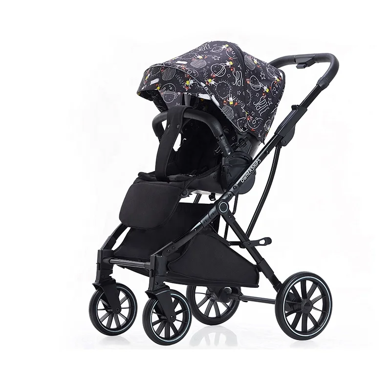 

Hot Sell Baby Stroller Light Weight Baby Buggy Pushchair Poussette Foldable Carriage Travel Pram Cheap 2 In 1 Stroller For Toddl