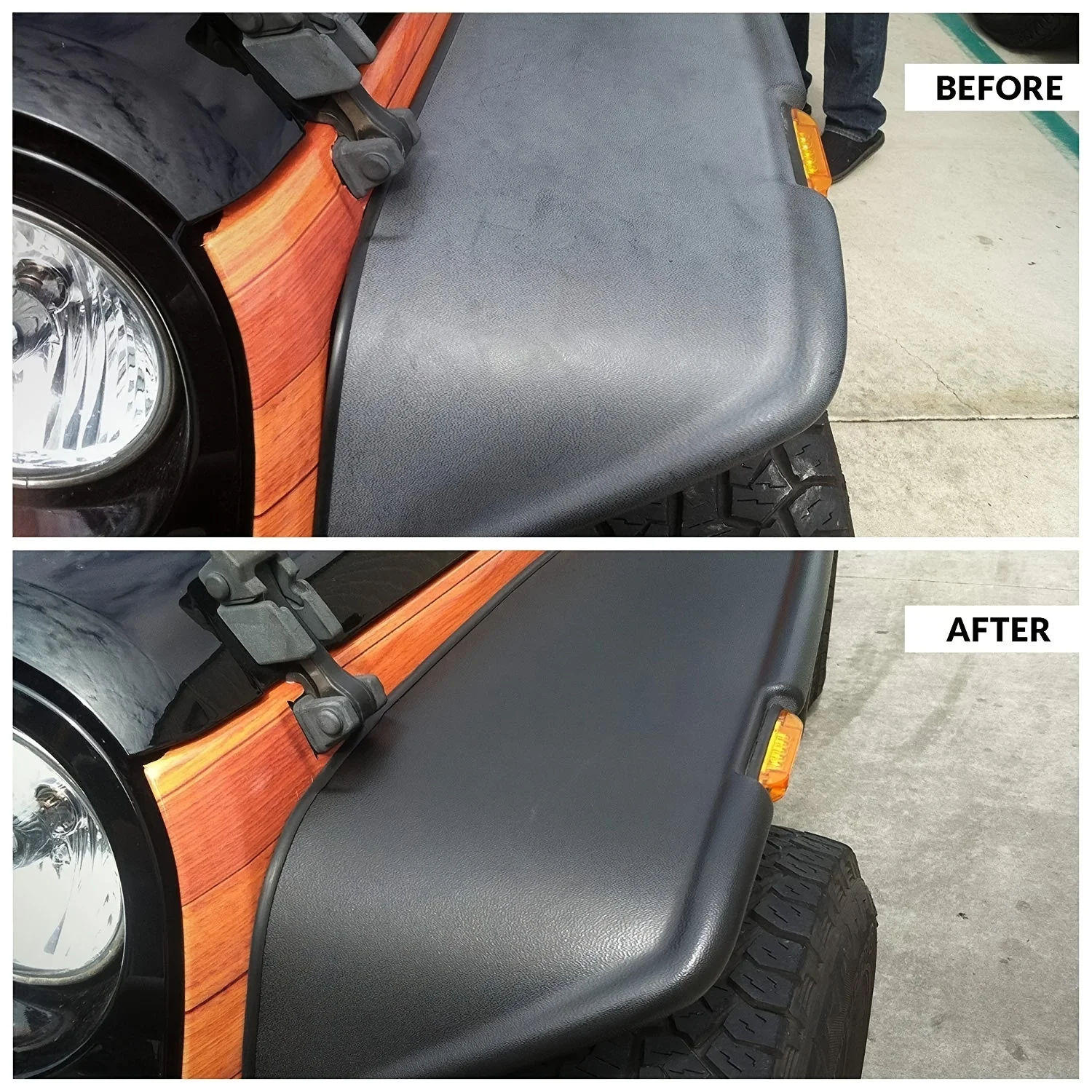 Car Plastic Restorer Ceramic Coating 2-3 Years Long-Lasting Protect Repair Whitening Black Shine Plastic Trim & Rubber Care P9 image 6