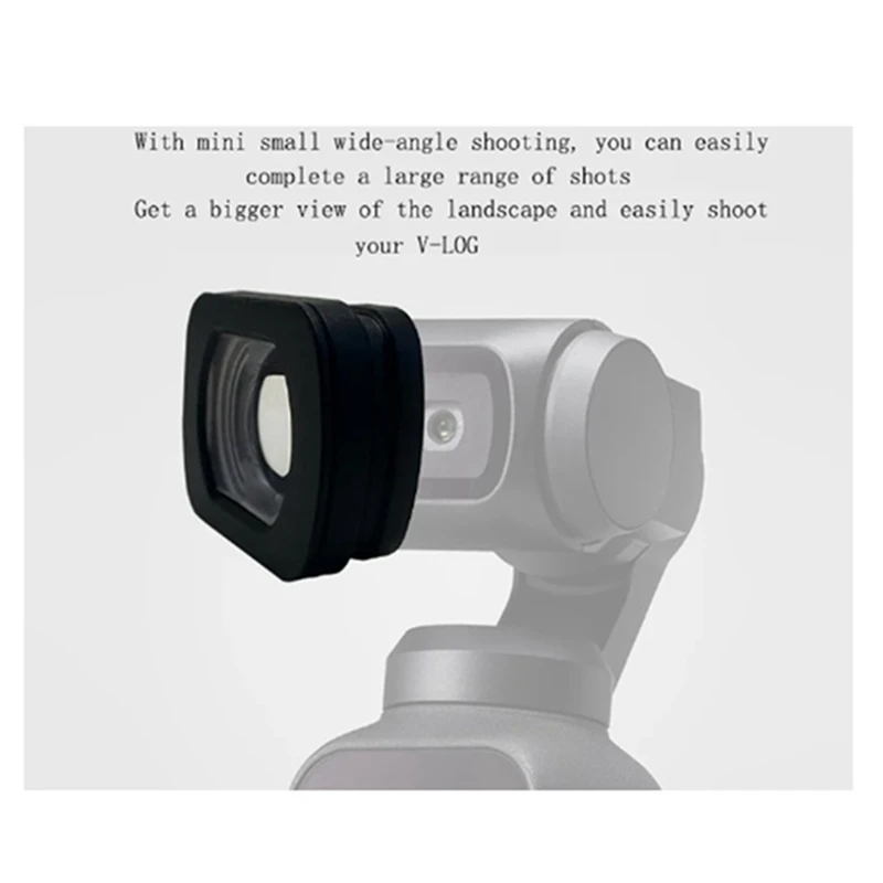 مرشح عدسة بزاوية واسعة لجيب dji osmo 3 ، ملحقات كاميرا محمولة