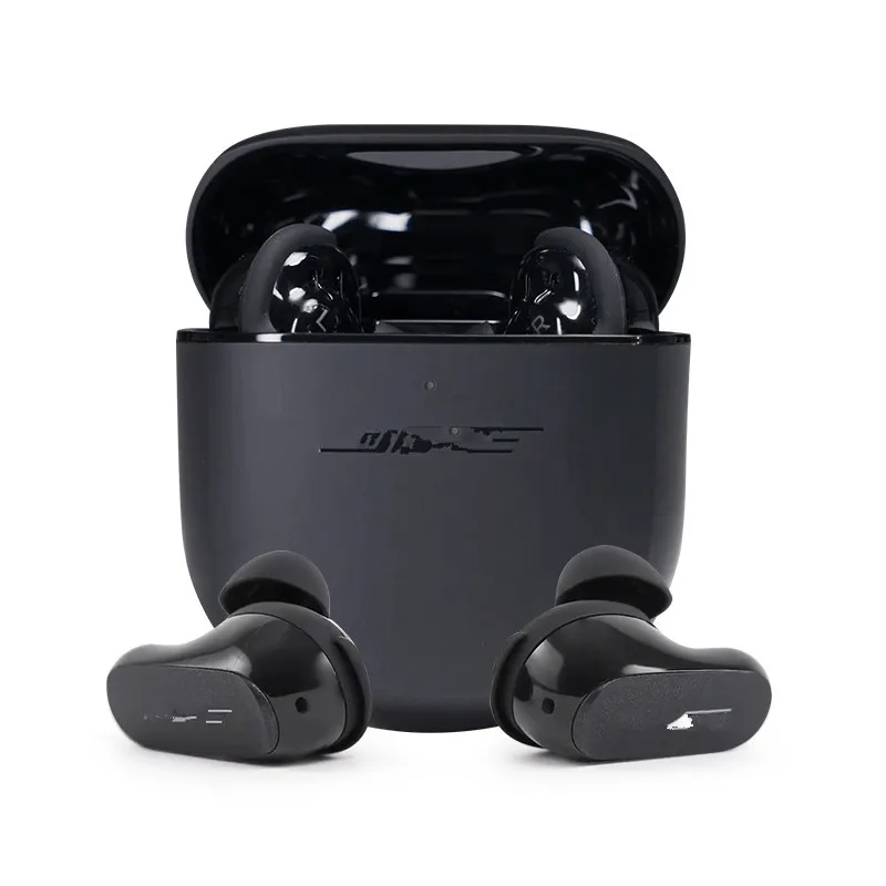 Auscultadores Bluetooth Quiet Comfort, cancelamento de ruído sem fios real, 2 auriculares