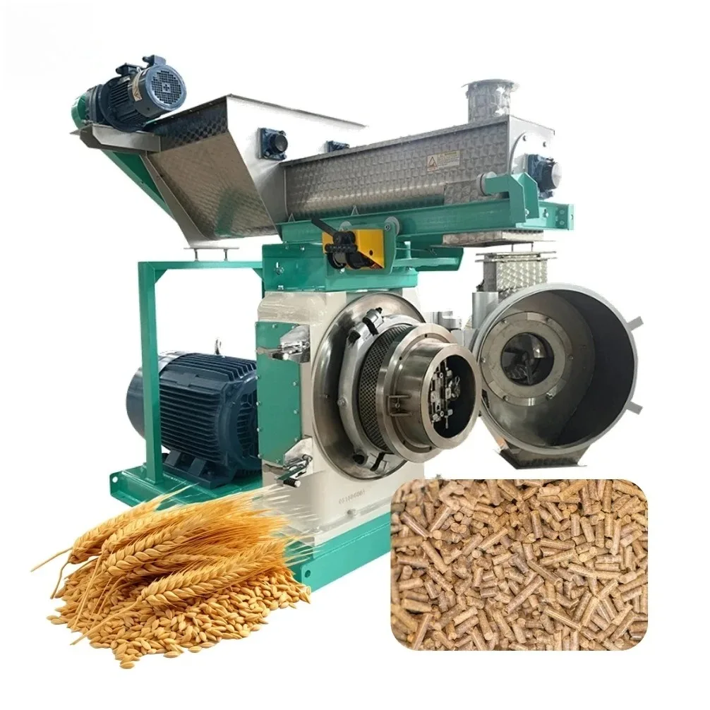 Biomass Pelletizer Machine Wood Pellet Mills MZLH420 for Rice Husk Pellet Machine