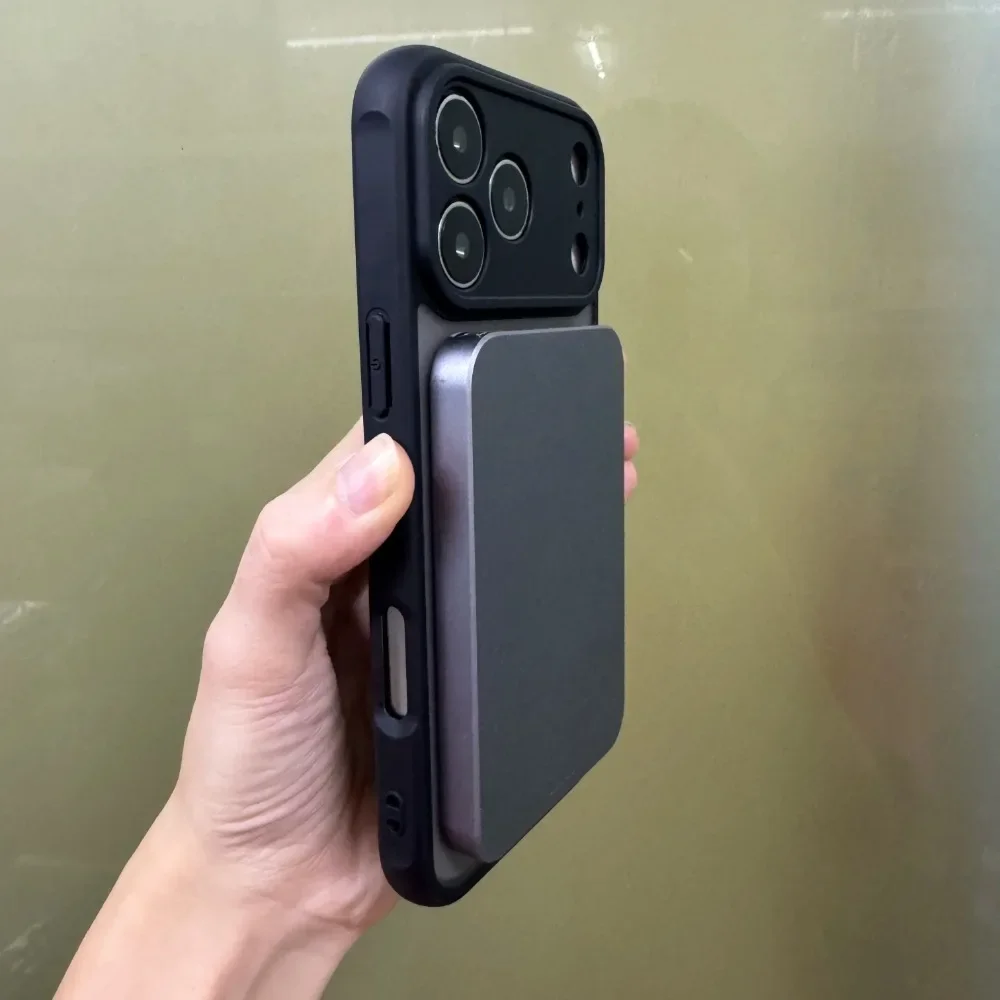 아이폰 17 에어 16 15 플러스 프로 맥스용 인기 무광 무선 충전 케이스 휴대용 손목 스트랩 낙하 방지 보호 커버